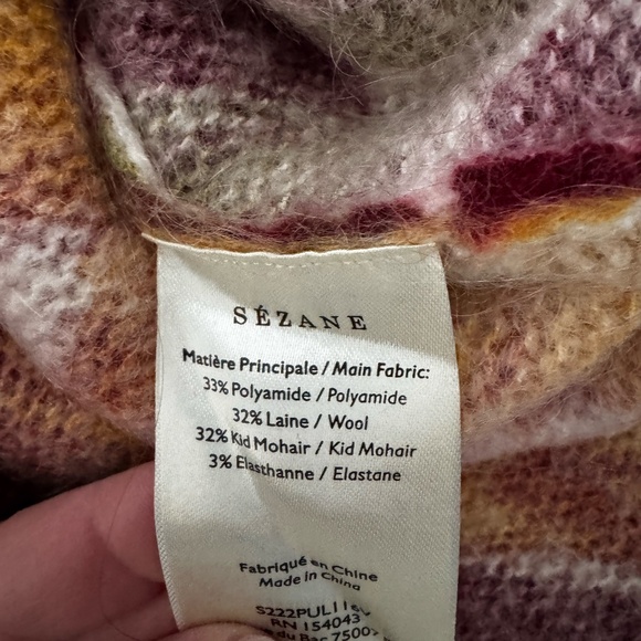 Sezane inoui edition printed sweater - Picture 3 of 4